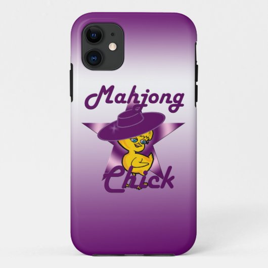 Mahjong Chick #9 Case-Mate iPhone Case (Achterkant)
