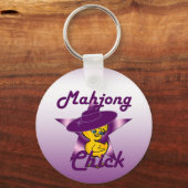 Mahjong Chick #9 Sleutelhanger (Voorkant)