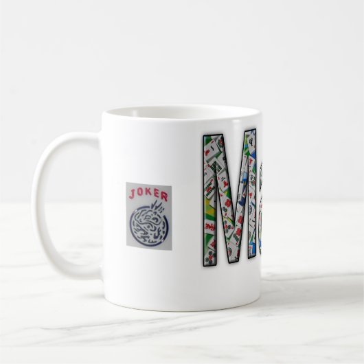 Mahjong Coffee Mug - Mahj! Koffiemok (Links)