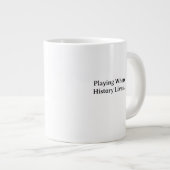 Mahjong dans l'écart - Jumbo Mug 20oz (Devant droit)