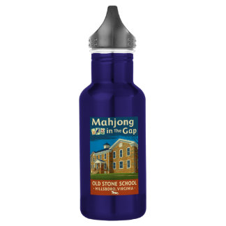 Mahjong dans l'espace - Bouteille d'eau 18oz