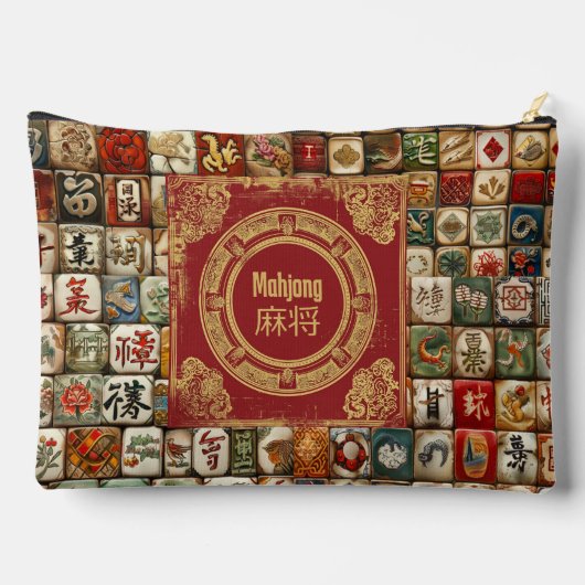 Mahjong Design Etui (Achterkant)