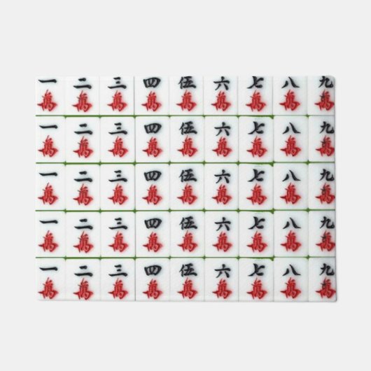 Mahjong deurmat (Voorkant)