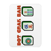 Mahjong Dot Crak Bam Magneet (Verticaal)