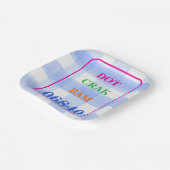 Mahjong Dot Crak Bam Papieren Bordje (Gebogen)