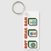 Mahjong Dot Crak Bam Sleutelhanger (Voorkant)