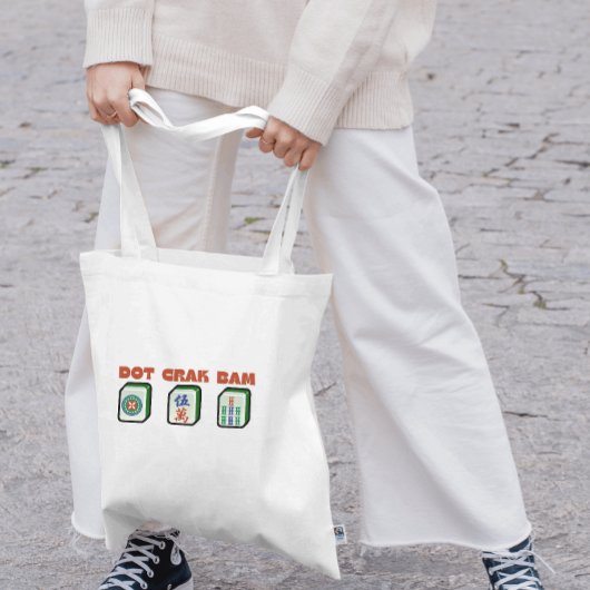 Mahjong Dot Crak Bam Tote Bag