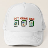 Mahjong Dot Crak Bam Trucker Pet (Voorkant)