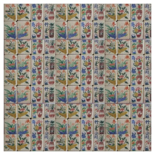 Mahjong Fabric Stof (Swatch)