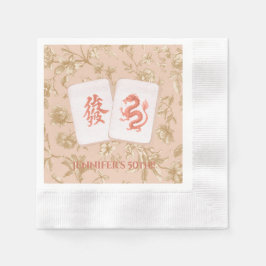Mahjong-feestservet, Toile Servet