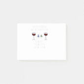 Mahjong Funny Wine Moderation Post-it® Notes (Voorkant)