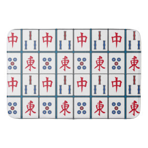 Mahjong Game Tegels Design Badmat