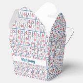 Mahjong Game Tegels Design Party Favor Box Bedankdoosjes (Geopend)