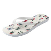 MahJong game tegels design Teenslippers (Schuin)
