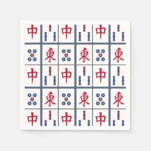 Mahjong Game Tiles Design Servet