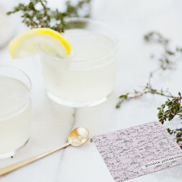 Mahjong Gepersonaliseerd Paarse toilet Vierkante Kartonnen Onderzetter