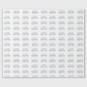 Mahjong Gift Wrap. Het thema van Charleston Cadeaupapier (Vlak)