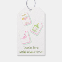 Mahjong Hostess | Bedankt voor een Mahj-velous Ti