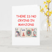 MAHJONG KAART (Gele Bloem)