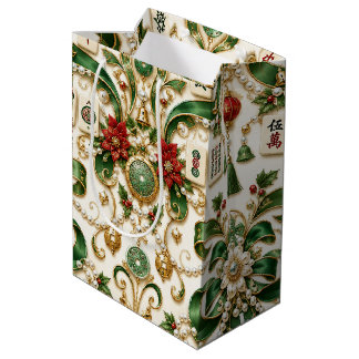 Mahjong Kerstmis Medium Cadeauzakje