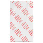 mahjong klein cadeauzakje (Achterkant)