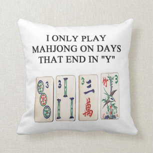 mahjong kussen