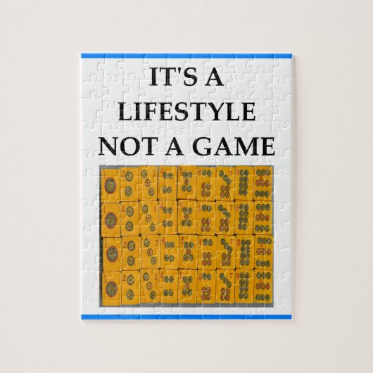 mahjong legpuzzel (Verticaal)