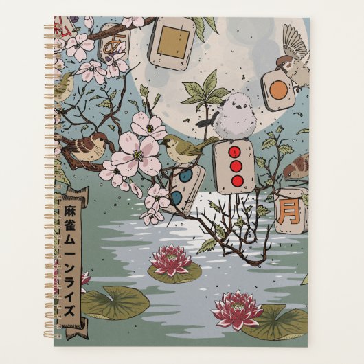 Mahjong Lever de lune (Devant)
