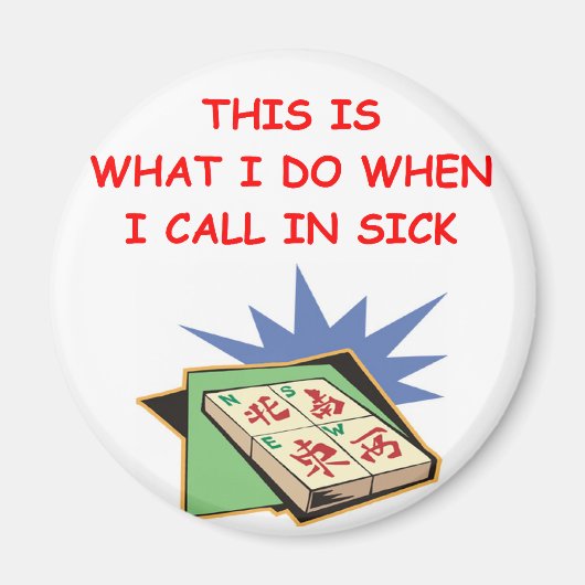 mahjong magneet (Voorkant)