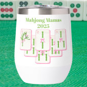 Mahjong Mamas Mahjong Bamboo Tiles Bows Coquette