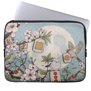 Mahjong Maneschijn Laptop Sleeve