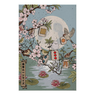 Mahjong Maneschijn Perfect Poster