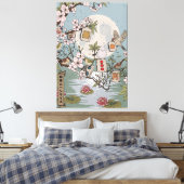 Mahjong Moonrise Canvas Afdruk (Insitu (Slaapkamer))