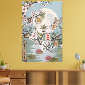 Mahjong Moonrise Canvas Afdruk (Insitu (Woonkamer))