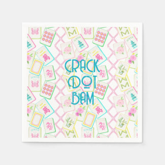 MAHJONG NAPKIN SERVET