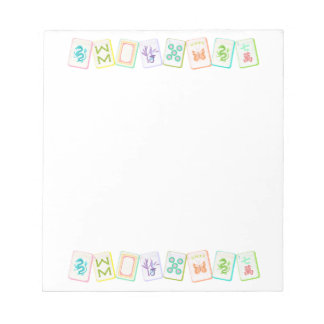 MAHJONG NOTITIEBLAD NOTITIEBLOK