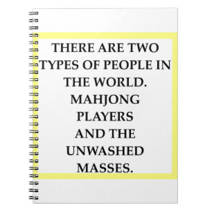 MAHJONG NOTITIEBOEK
