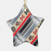 Mahjong Oriental Keramisch Ornament (Links)