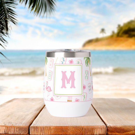Mahjong Palm Beach Aquarelle (Plage (pivotée))