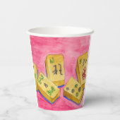 Mahjong Papieren Bekers (Achterkant)