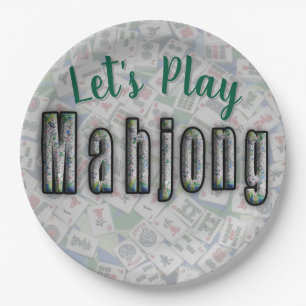 Mahjong Papieren Borden Bordje