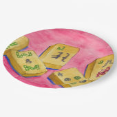 Mahjong Papieren Bordje (Gekanteld)