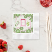 Mahjong Party, Cabbage and Mahjong Tile Servet (Insitu)