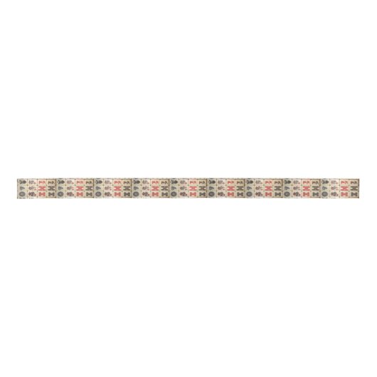 Mahjong patroon lint (Voorkant)