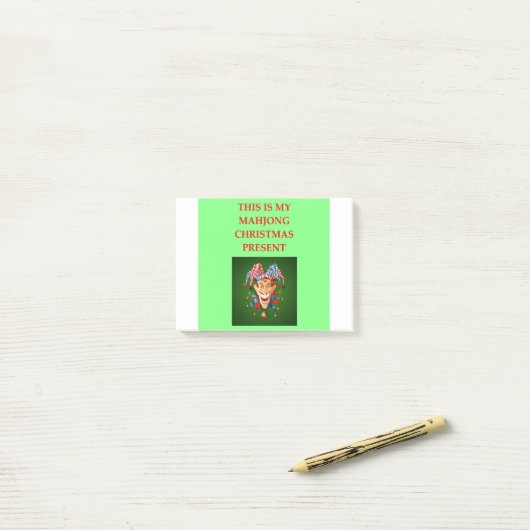 MAHJONG POST-IT® NOTES (Op bureau)