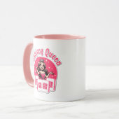 Mahjong Queen Coffee Mok (Voorkant links)