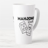 Mahjong Queen Latte Mug (Angle droit)