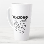 Mahjong Queen Latte Mug (Angle gauche)
