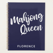 Mahjong Queen Personalized Planner (Voorkant)