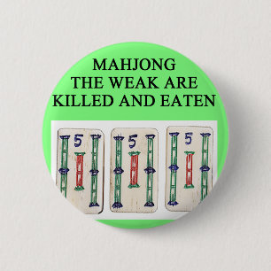MAHJONG RONDE BUTTON 5,7 CM